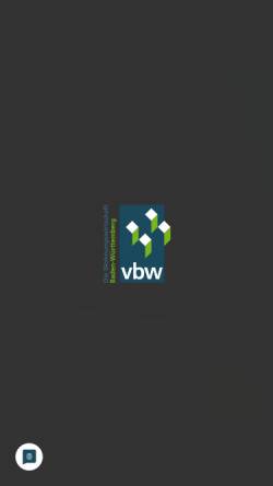 Vorschau der mobilen Webseite www.vbw-online.de, Verband Baden-Württembergischer Wohnungsunternehmen e. V.