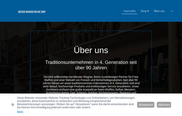 Vorschau von www.messer-wagner.de, Messer-Wagner