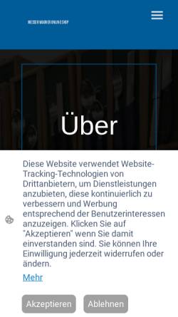 Vorschau der mobilen Webseite www.messer-wagner.de, Messer-Wagner