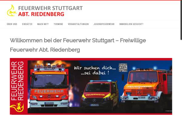 Vorschau von www.ff-riedenberg.de, Freiwillige Feuerwehr Riedenberg