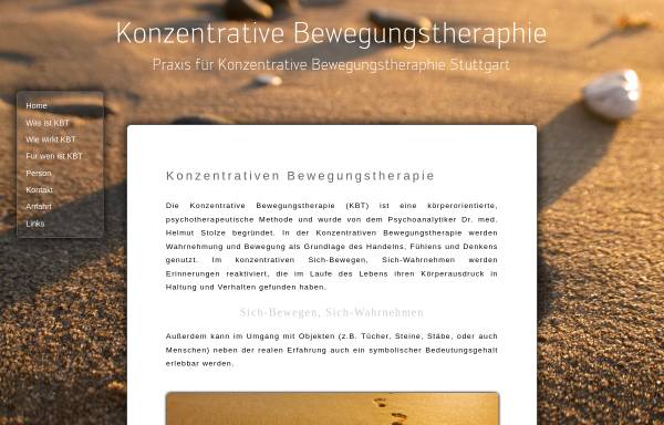 Vorschau von www.kbt-stuttgart.de, Konzentrative Bewegungstherapie