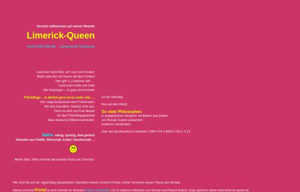 Vorschau von www.limerick-queen.de, Limerick Queen