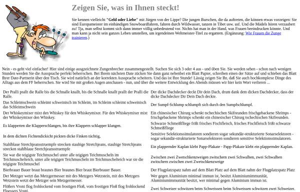 Vorschau von www.maennerseiten.de, Männerseiten