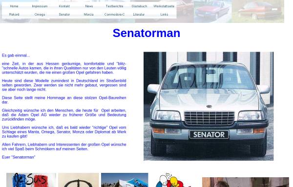Vorschau von www.senatorman.de, Senatorman.de