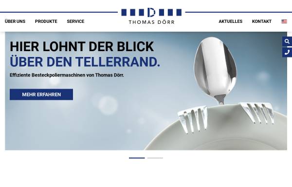 Vorschau von www.t-td.de, Thomas Dörr - Besteck- und Küchensysteme