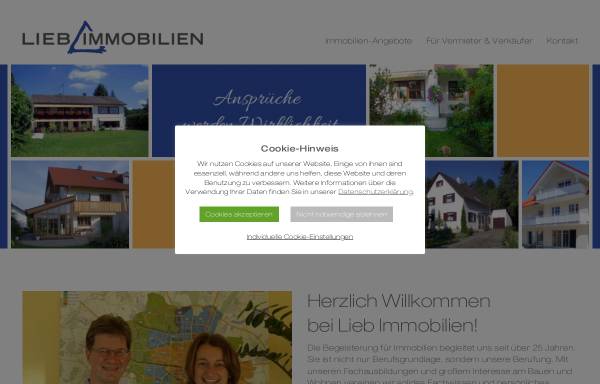 Vorschau von www.lieb-immobilien.de, Lieb Immobilien