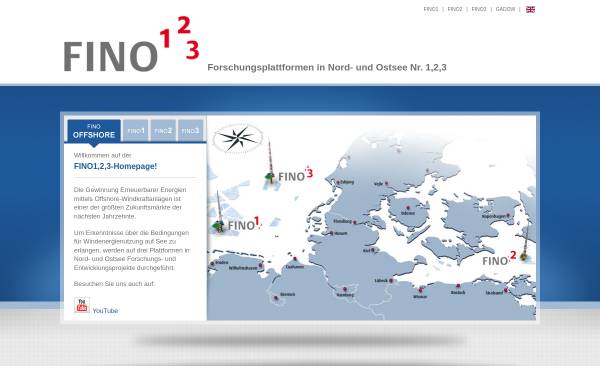 Vorschau von www.fino-offshore.de, FINO