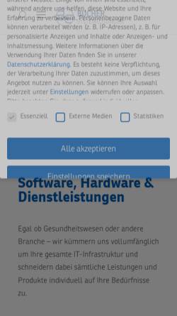 Vorschau der mobilen Webseite www.busys.de, Bucher Systemlösungen