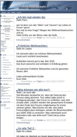 Vorschau der mobilen Webseite www.mein-spinnennetz.de, Mein-Spinnenetz