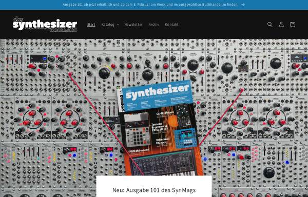 Vorschau von www.synthesizer-magazin.de, Synthesizer-Magazin
