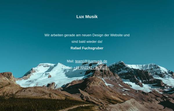 Vorschau von www.luxmusik.de, Lux Musik