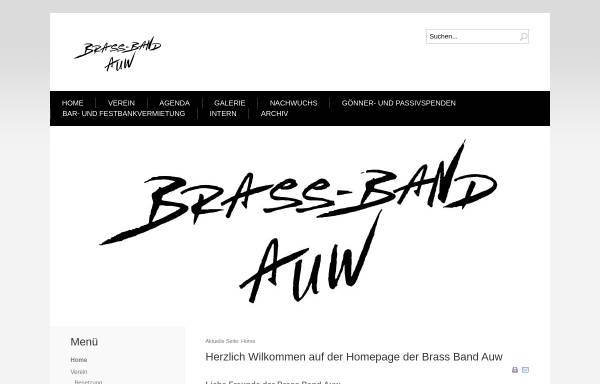 Vorschau von www.bb-auw.ch, Musikgesellschaft Brass Band
