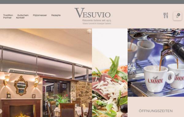 Vorschau von www.vesuvio-lemgo.de, Ristorante Vesuvio