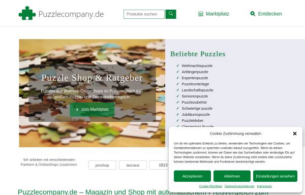 Vorschau von www.puzzlecompany.de, Puzzle Company GmbH