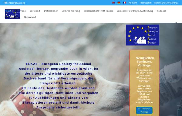 ESAAT - European Society for Animal Assisted Therapy