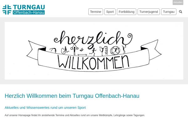 Vorschau von www.turngau-offenbach-hanau.de, Turngau Offenbach-Hanau