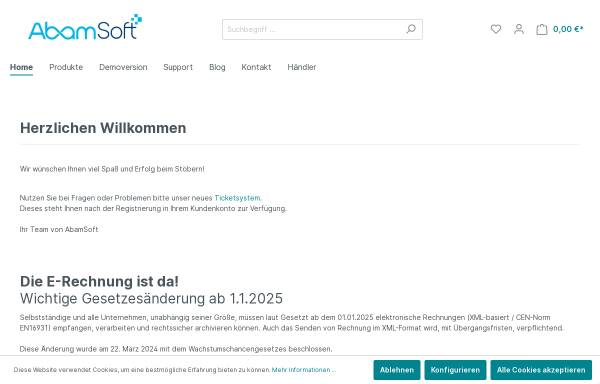 Vorschau von www.abamsoft.de, André Bachmann AbamSoft