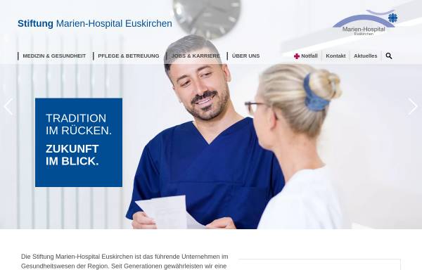 Vorschau von www.marienhospital-euskirchen.de, Marien-Hospital Euskirchen