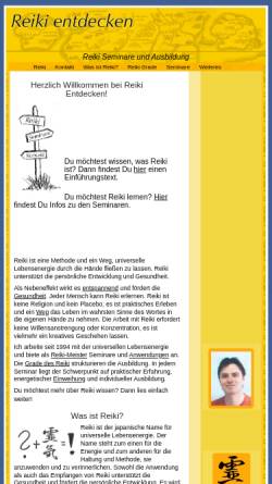 Vorschau der mobilen Webseite www.reiki-entdecken.de, Andreas Müller