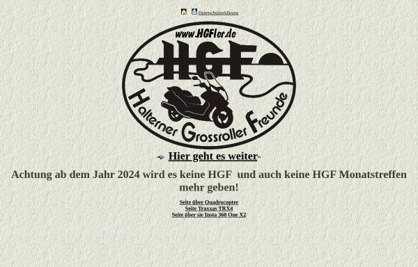 Vorschau von www.hgfler.de, Halterner Grossroller Freunde