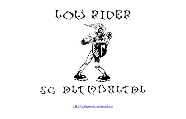 Low Rider Scooter Club