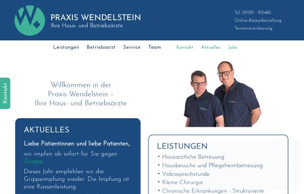 Vorschau von www.hausarzt-wendelstein.de, Weithmann, Dr. med.