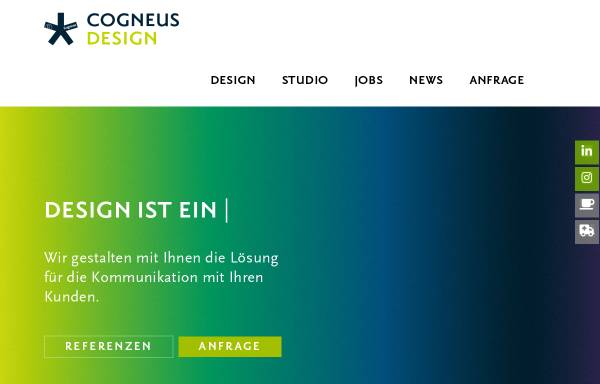 Vorschau von www.cogneus.com, Cogneus Interface Design