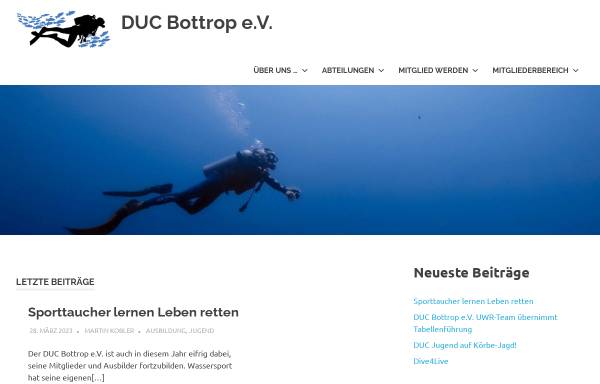 Vorschau von duc-bottrop.de, DUC Bottrop