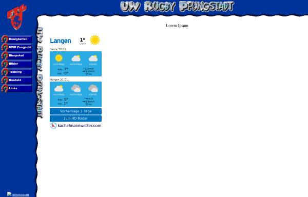 Unterwasser-Rugby in Pfungstadt