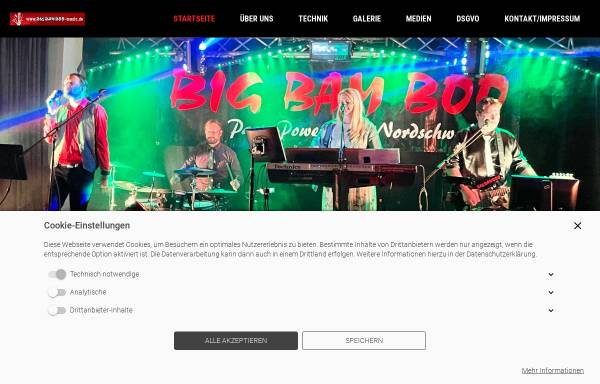 Vorschau von www.bigbamboo-music.de, Big Bam Boo