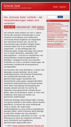 Vorschau der mobilen Webseite www.schwule-seite.de, Schwule Seite