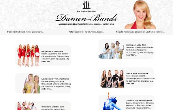 Vorschau von www.damen-bands.de, Damen-Bands