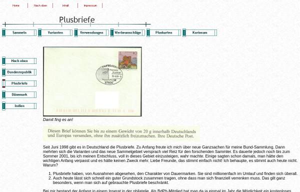 Vorschau von www.bund-sammlung.de, Plusbriefe