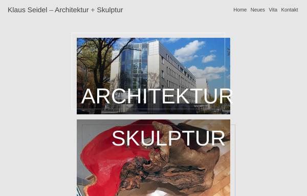 Vorschau von www.architektur-seidel.de, Architekturbüro Seidel