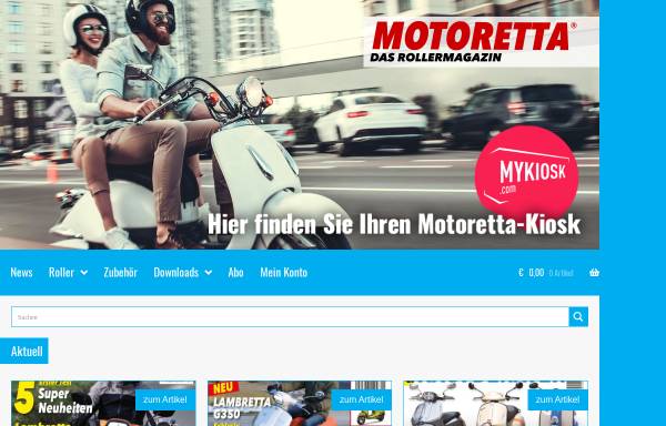 Vorschau von www.motoretta.de, Motoretta