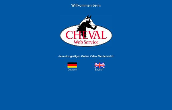 Vorschau von www.cheval.de, Cheval Webservice