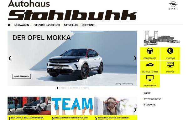 Vorschau von www.stahlbuhk.de, Opel Stahlbuhk