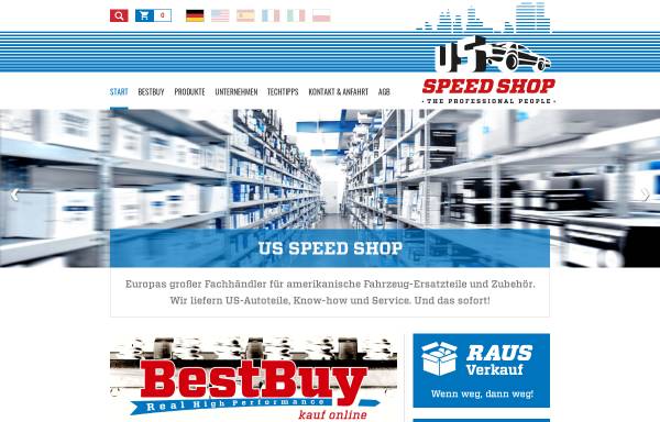 Vorschau von www.usspeed.de, US Speed Shop Vertriebsgesellschaft mbH