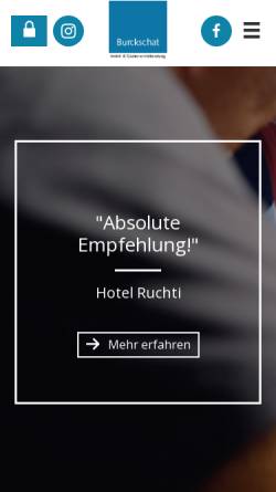 Vorschau der mobilen Webseite www.burckschat-hotelberatung.de, Burckschat Hotel- & Gastronomieberatung - Gustav Burckschat