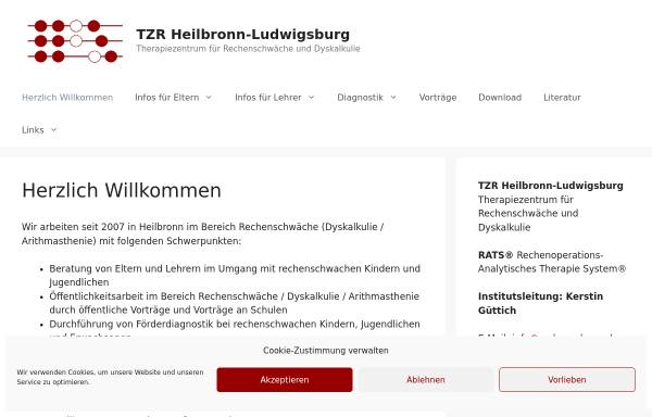 Vorschau von www.rechenschwaeche-heilbronn.de, Therapiezentrum für Rechenschwäche und Dyskalkulie Heilbronn