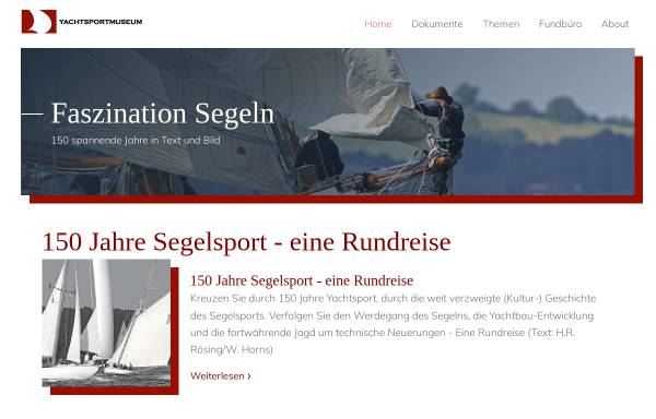 Vorschau von www.yachtsportarchiv.de, Yachtsport Archiv