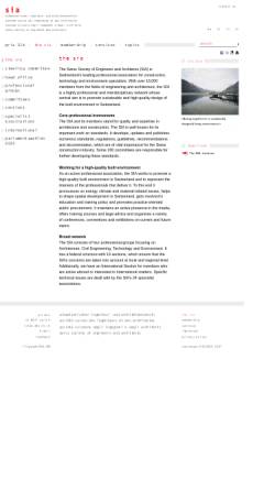 Vorschau der mobilen Webseite www.sia.ch, Schweizerischer Ingenieur- und Architektenverein (SIA)