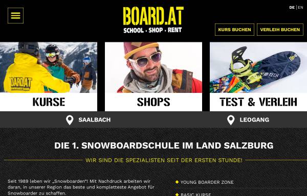 1. Snowboard-Schule