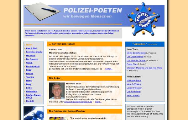 Vorschau von www.polizei-poeten.de, Polizei-Poeten