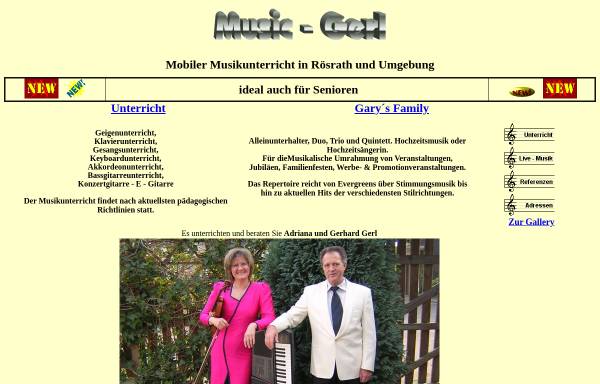 Vorschau von www.musik-gerl.de, Musik Gerl