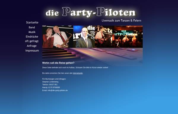 Vorschau von www.die-party-piloten.de, die Party-Piloten