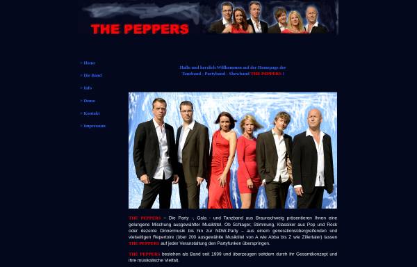 Vorschau von www.livetanzmusik.de, The Peppers
