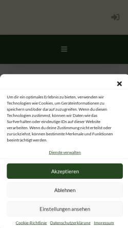 Vorschau der mobilen Webseite www.ljv-sachsen-anhalt.de, Landesjagdverband Sachsen-Anhalt