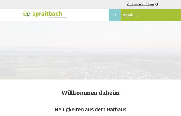 Vorschau von www.spraitbach.de, Spraitbach