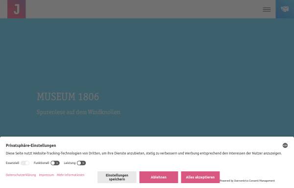Vorschau von www.visit-jena.de, Museum 1806 - Institut und Museum
